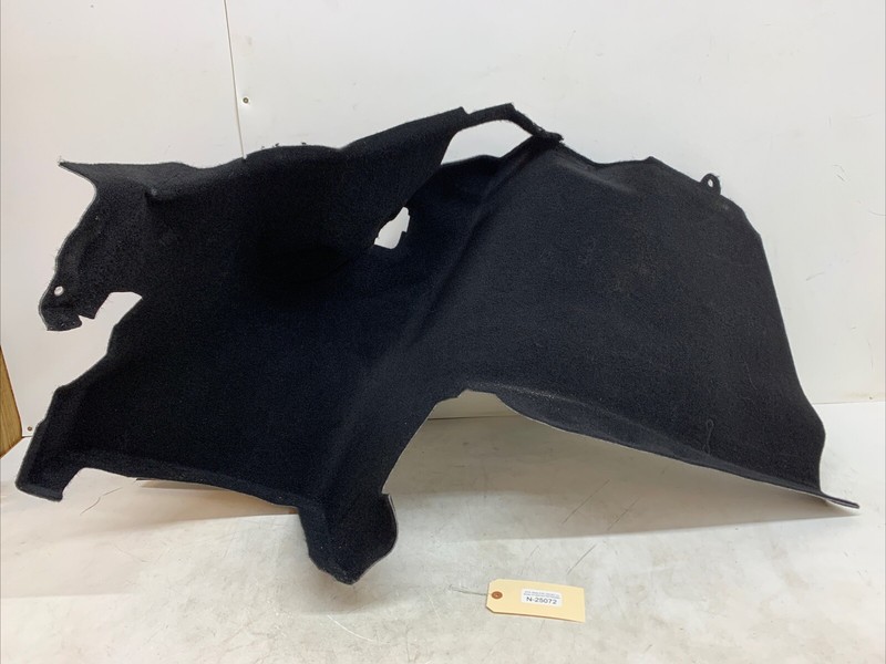 12-20 Tesla Model S REAR TRUNK SIDE CARPET TRIM LH DRIVER 1045201-00-A 25072 UP