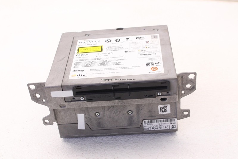 2014 2015 BMW 335xi AUDIO RADIO CD PLAYER RECEIVER 2 DIN W/O DVD 65129347823 OEM