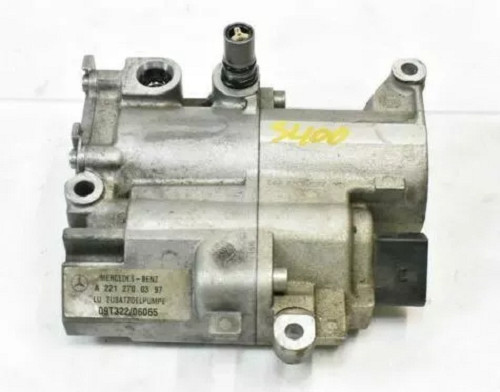 10-13 Mercedes W221 S400 Hybrid Converter Housing Oil Pump 2212700397 OEM
