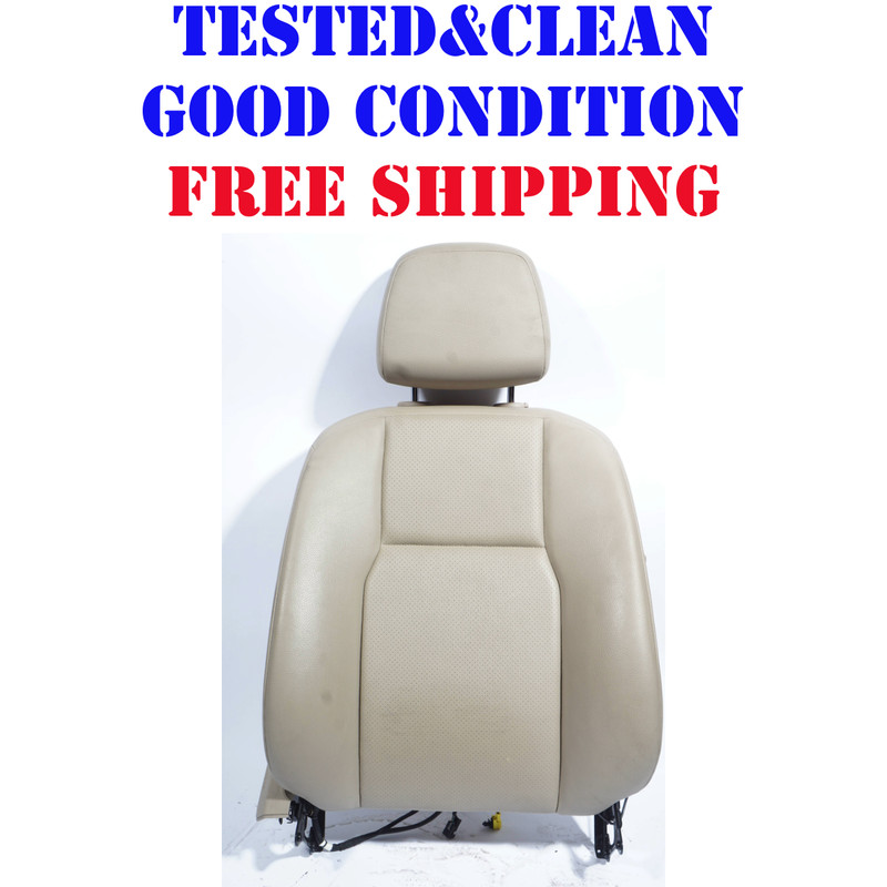 2008 - 14 MERCEDES C300 FRONT RIGHT PASSENGER SEAT BACK BACKREST UPPER OEM