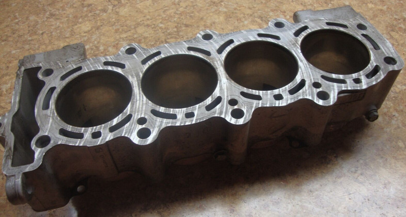 2007 Kawasaki Ninja ZX600 ZX 600 J ZZR600 Engine Cylinder Barrel Block ZZR Motor