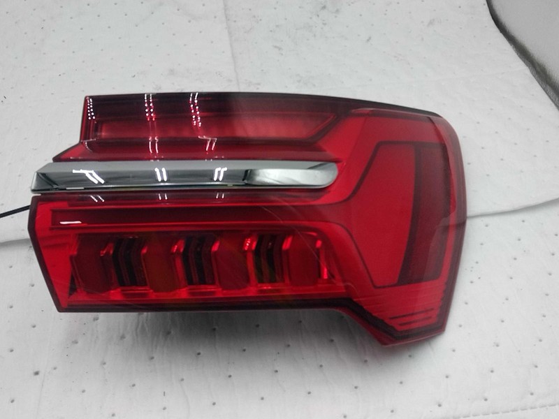 2019 Audi A6 Right Tail Light Assembly Black LED OEM Used 115K Miles