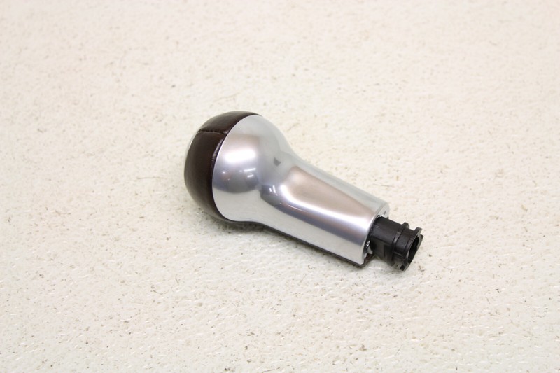 Porsche Cocoa Brown Leather Shifter Knob W Boot Boxster Cayman 911 Oem 2005-2012