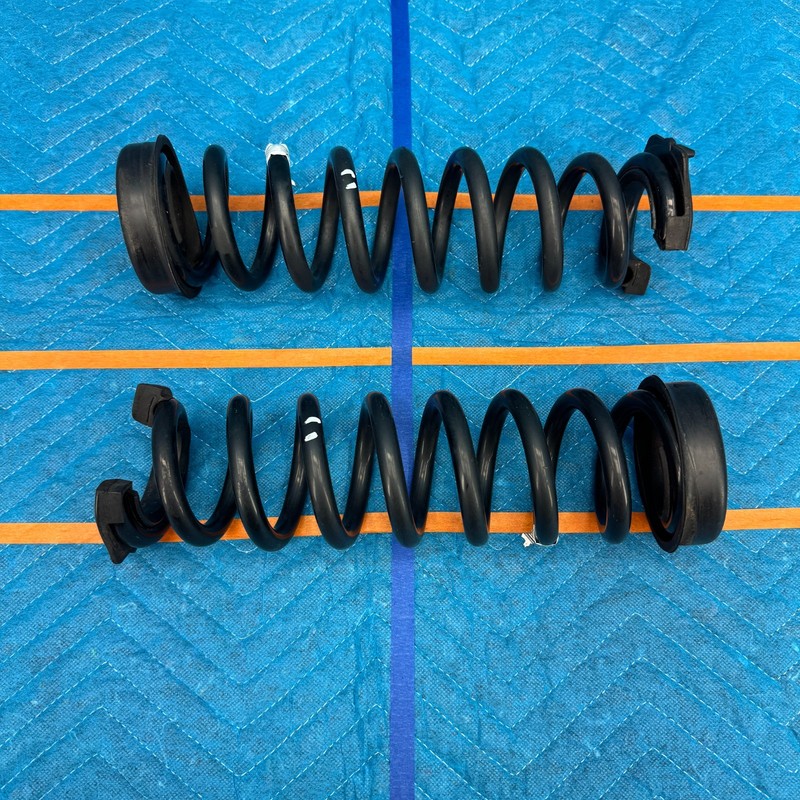2012–2016 BMW 328i F30 Rear Coil Springs RWD OEM 3353676441903