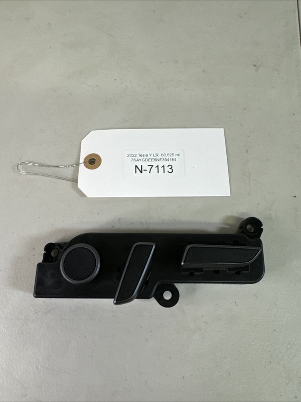 Tesla 3 Y Front Left Driver Power Seat Control Switch 1551854-01-A 7113 B124