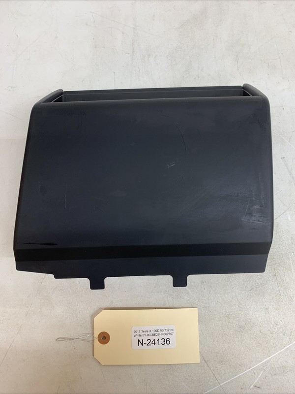 21-23 Tesla X Center Console Cubby Box Storage Compartment 1045057-00B 24136 B77