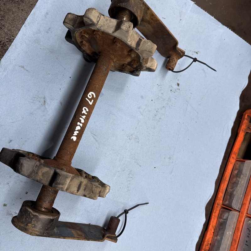 1967 - 1968? Ski-doo Olympique Vintage snowmobile track Rear Axle Idler Wheels
