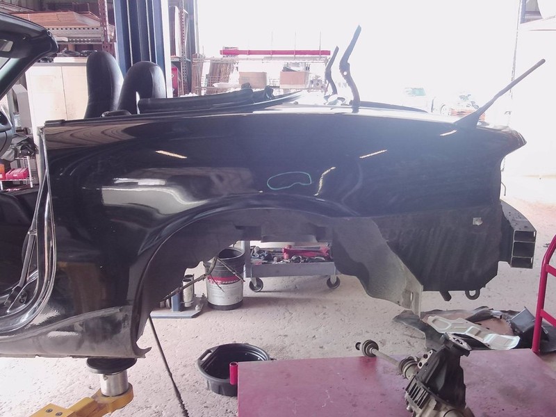 99-00 Mazda Mx-5 Miata NB Driver Left Rear Quarter Panel Assembly