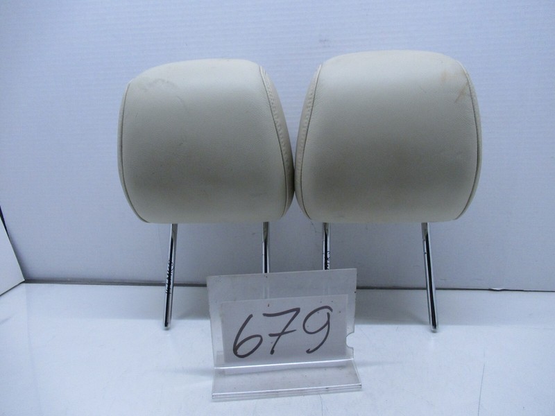 13-16 LINCOLN MKS FRONT LEFT / RIGHT SEAT HEAD REST HEADREST SET OEM