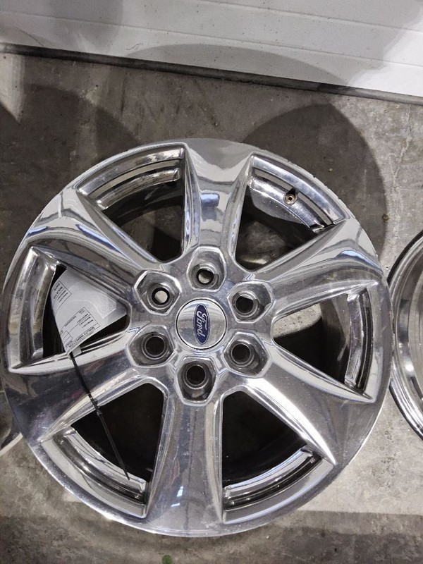 2018-2020 Ford F150 Wheel Rim 18x7-1/2 Aluminum 6 Spoke Chrome