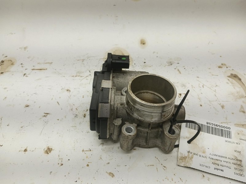 16 CHEVROLET CRUZE Throttle Body Assembly OEM 6 Month Warranty!