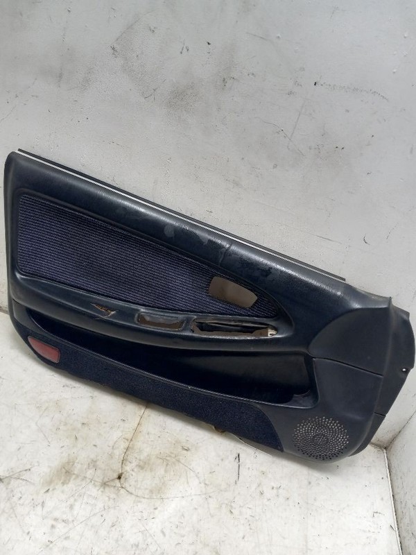 92 TOYOTA MR2 FRONT DRIVER LEFT DOOR PANEL BLACK-FF22