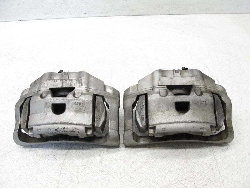 10-19 JAGUAR X351 XJ XF XK BRAKE DISC CALIPER FRONT LEFT RIGHT SET OEM 090523B