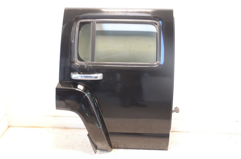 07-10 Hummer H3 3.7L Black Passenger Right Rear Door Assembly 25788735