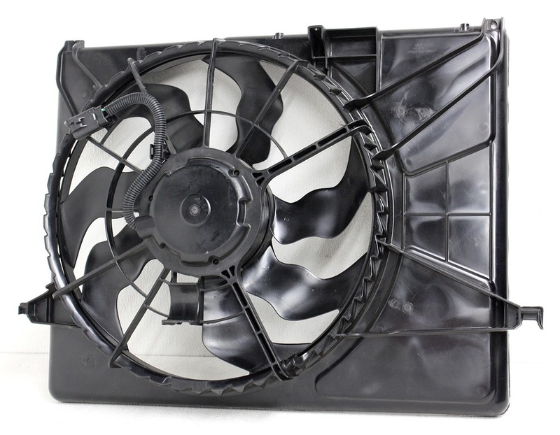 OEM Radiator Fan forHyundai Santa Fe, Kia Sorento (3.5L)25380-1U201 Tab Chip