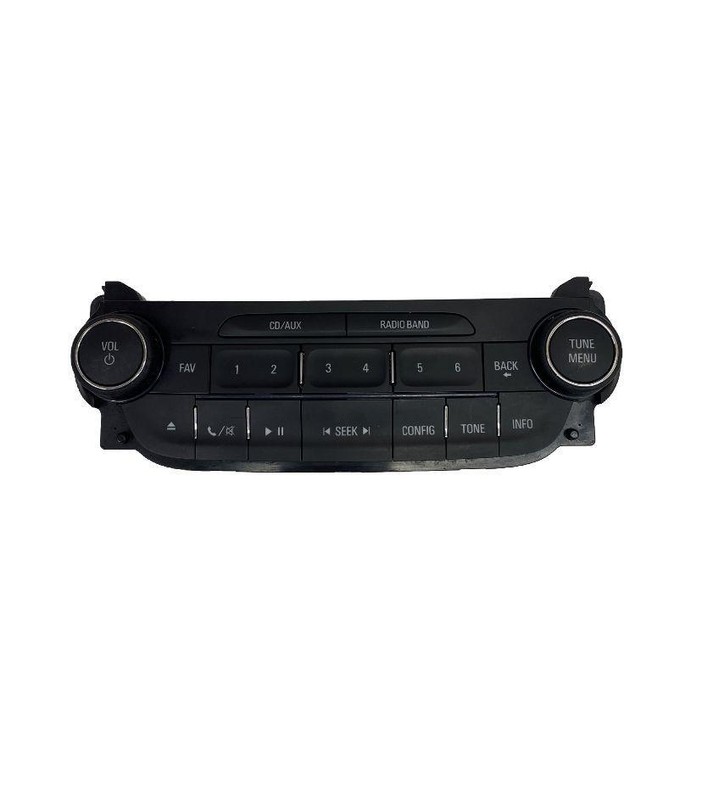 Chevy Malibu radio am fm 2014 2016 instrument control panel OEM 23430066