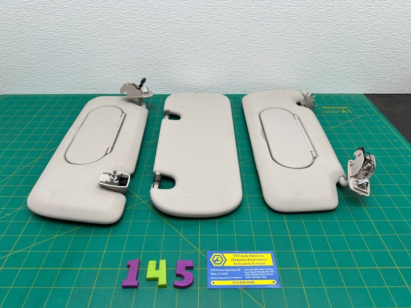 Low Milles! 17-24 Mini Countryman F60 SUN VISOR SUNVISOR SET LEFT RIGHT SET OEM