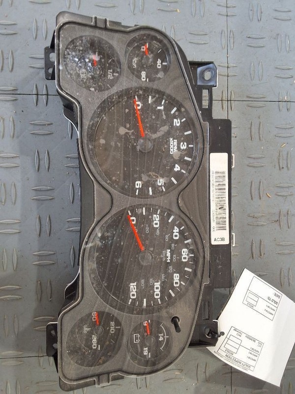 Speedometer Cluster MPH US Market Fits 07-12 SIERRA 2500 PICKUP 3505698
