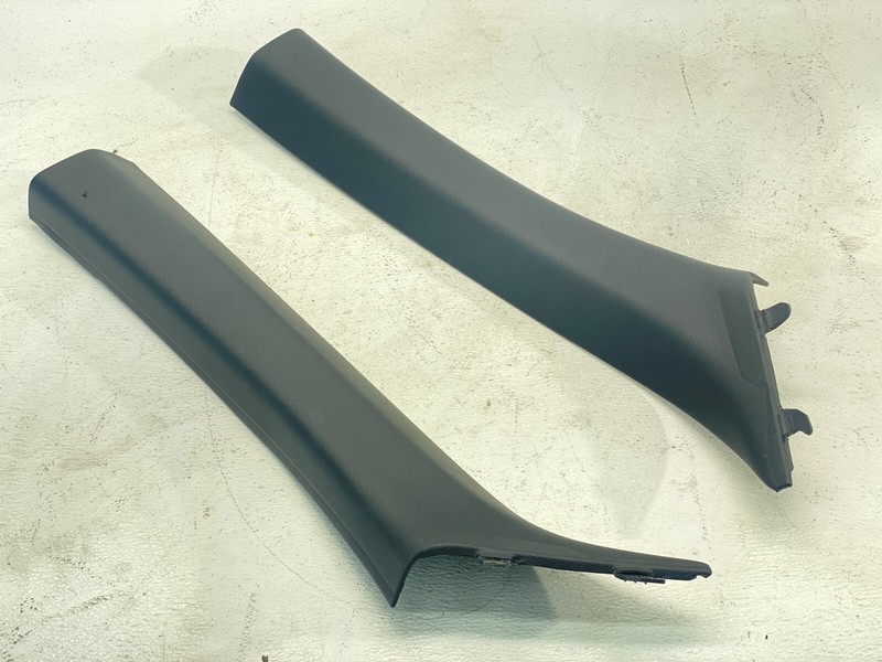 07-13 BMW E93 3 Series Front Left & Right A Pillar Column Trim Black Set OEM✅