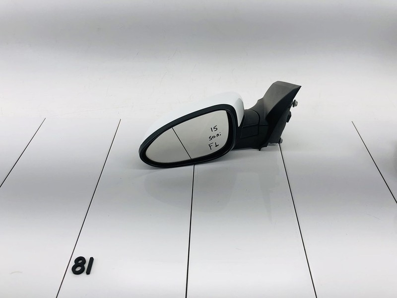 12-20 CHEVROLET SONIC LEFT SIDE EXTERIOR REAR VIEW MIRROR OLYMPIC WHITE OEM
