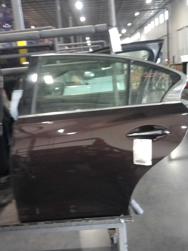 2018 INFINITI Q50 Left Door Black 4DR SED Used 116K Miles OEM Part 255074