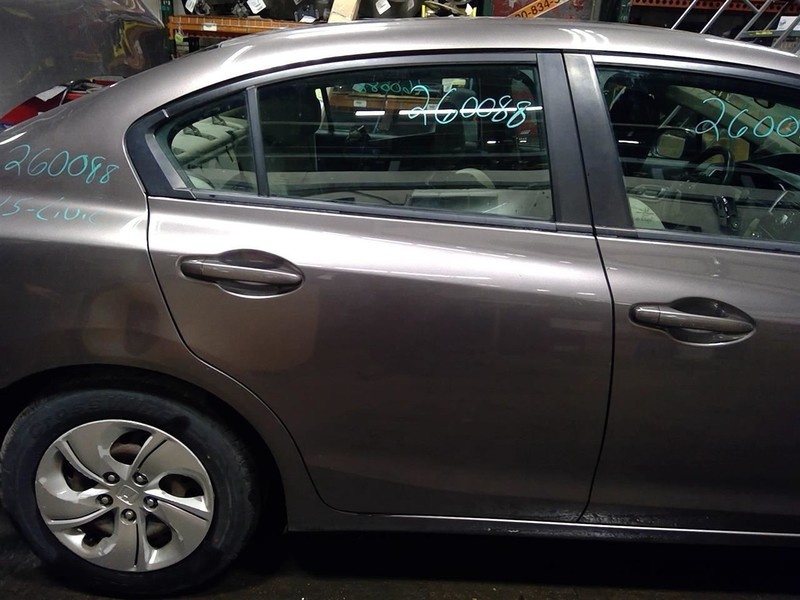 Passenger Rear Side Door Sedan Electric EX Fits 13-15 CIVIC 1764409