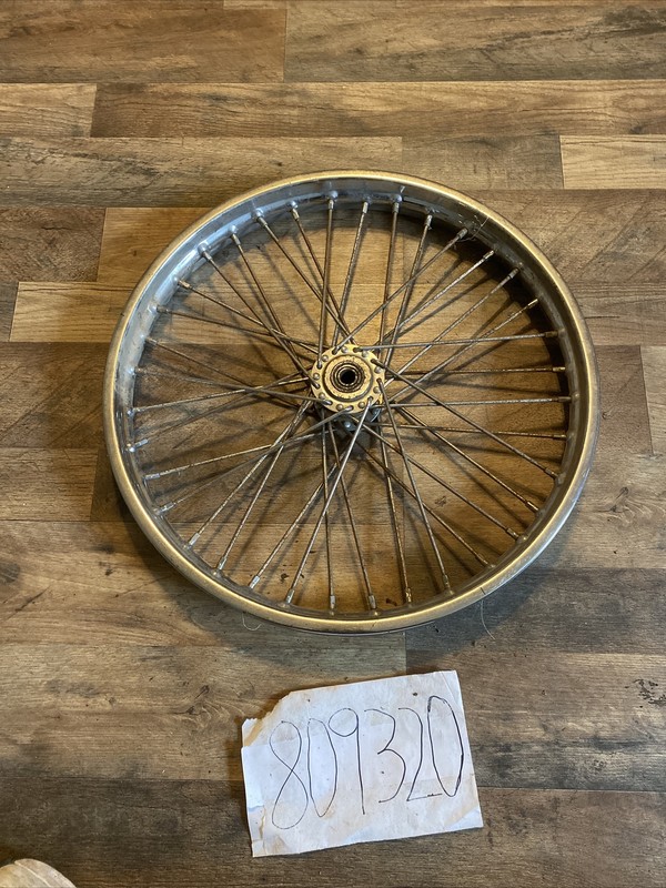 Vintage Takasago Wheel Rim 1.60Ax19 19" 160Ax19 36 Spokes