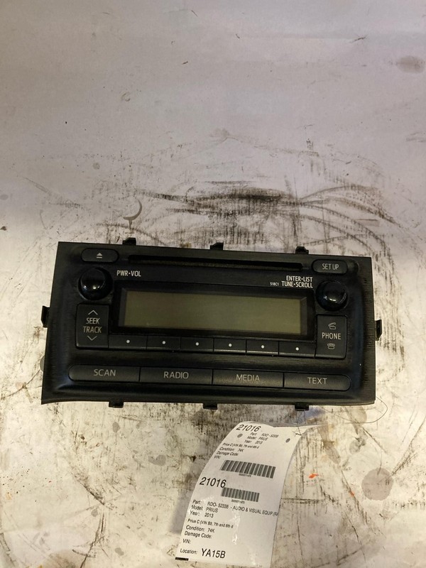 Audio & Visual Equip.(radio) TOYOTA PRIUS 12 13 14