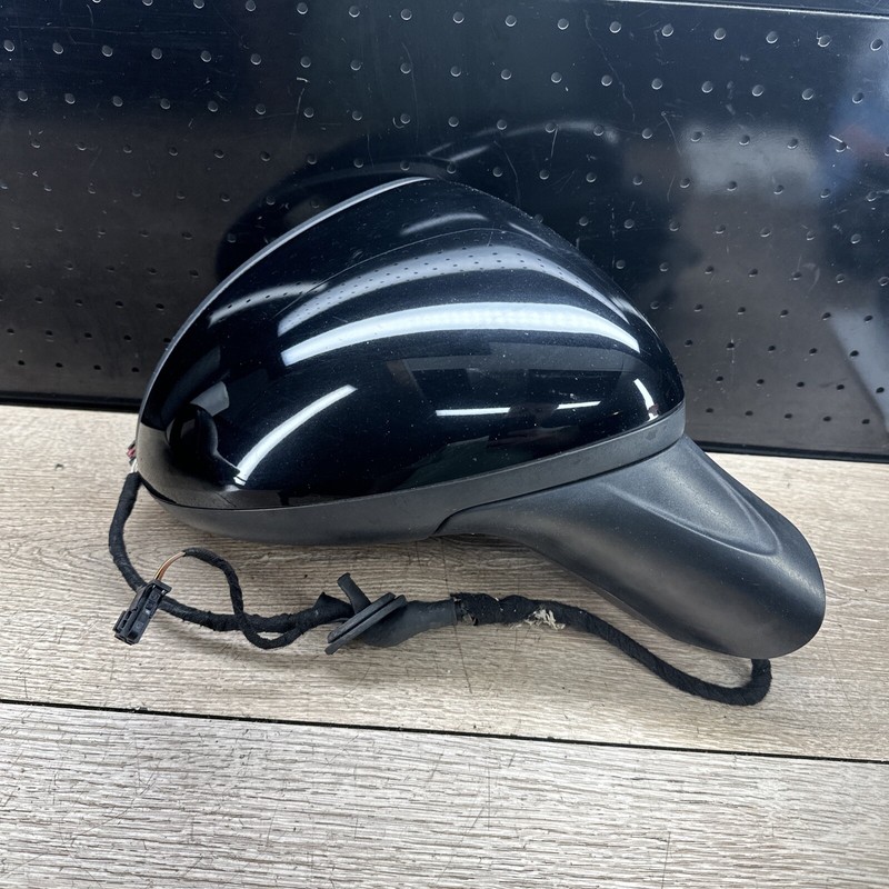 2011 - 2014 PORSCHE CAYENNE PASSENGER RIGHT DOOR MIRROR BLIND SPOT POWER FOLD