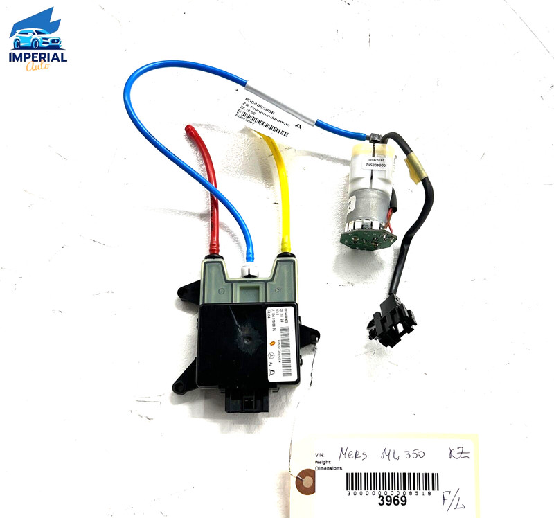 Mercedes R350 GL550 2007-2013FRONT LEFT SEAT LUMBAR SUPPORT MODULE OEM