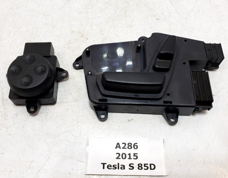 ✅ 12-16 OEM Tesla Model S Front Left Driver Seat Adjustment Control Switch SET