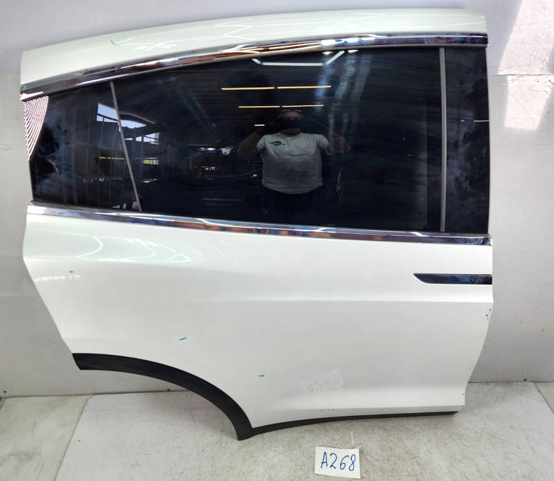 ✅ 16-20 OEM Tesla Model X Rear Right Passenger Door Shell White PPSW COMPLETE*
