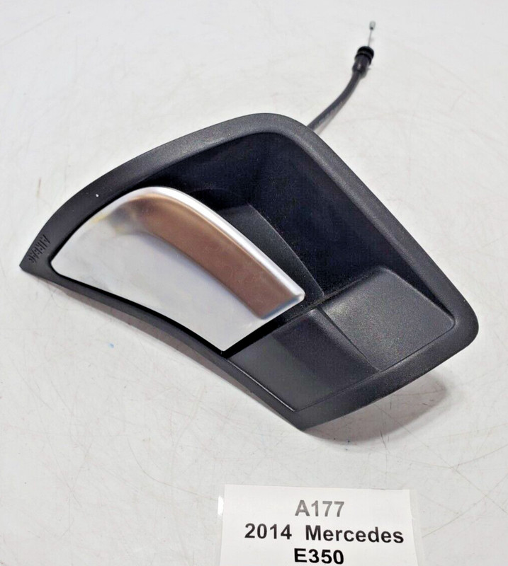 ✅ 14-17 OEM Mercedes C207 E350 Front Left Driver Handle Sun Visor Shade Black