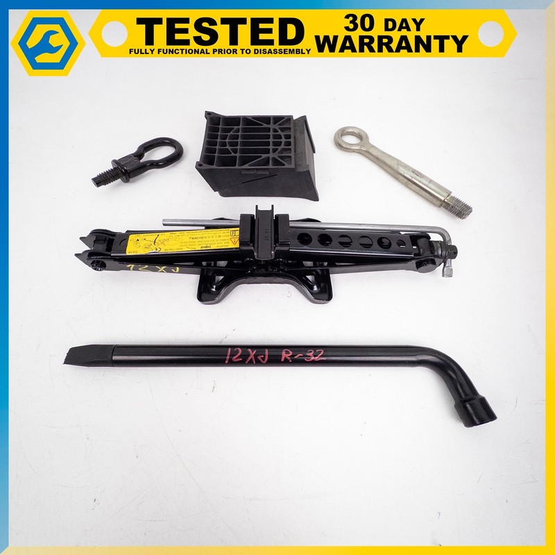 10-19 JAGUAR XJ EMERGENCY JACK WITH TOW HOOK SET TOOLS OEM