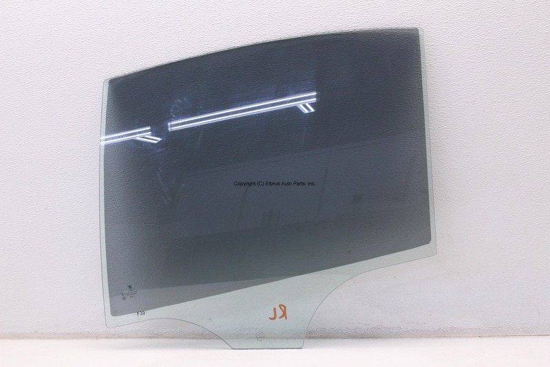 2012 2013 2014 2015 BMW 335xi LEFT DRIVER REAR DOOR WINDOW GLASS SEDAN TINTED