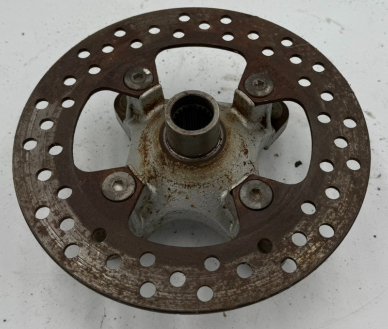 2002 Kawasaki Prairie 650 ATV 4x4 4Wheeler Front Spindle Disk Brake Rotor Mount