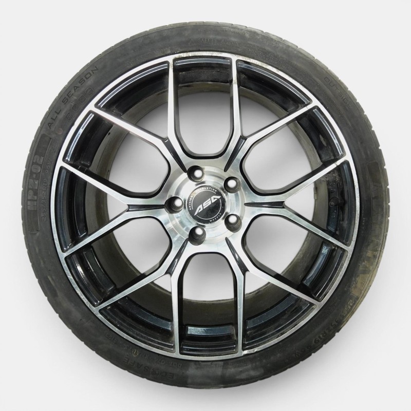 2019-2021 GENESIS G70 Wheel Rim W/tire 255/35r19 Asa Gt15 Oem