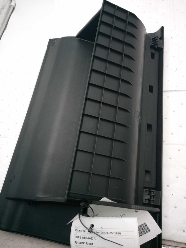 2018 Nissan Armada Glove Box Door RED Used OEM Part NJ25-28206-716916