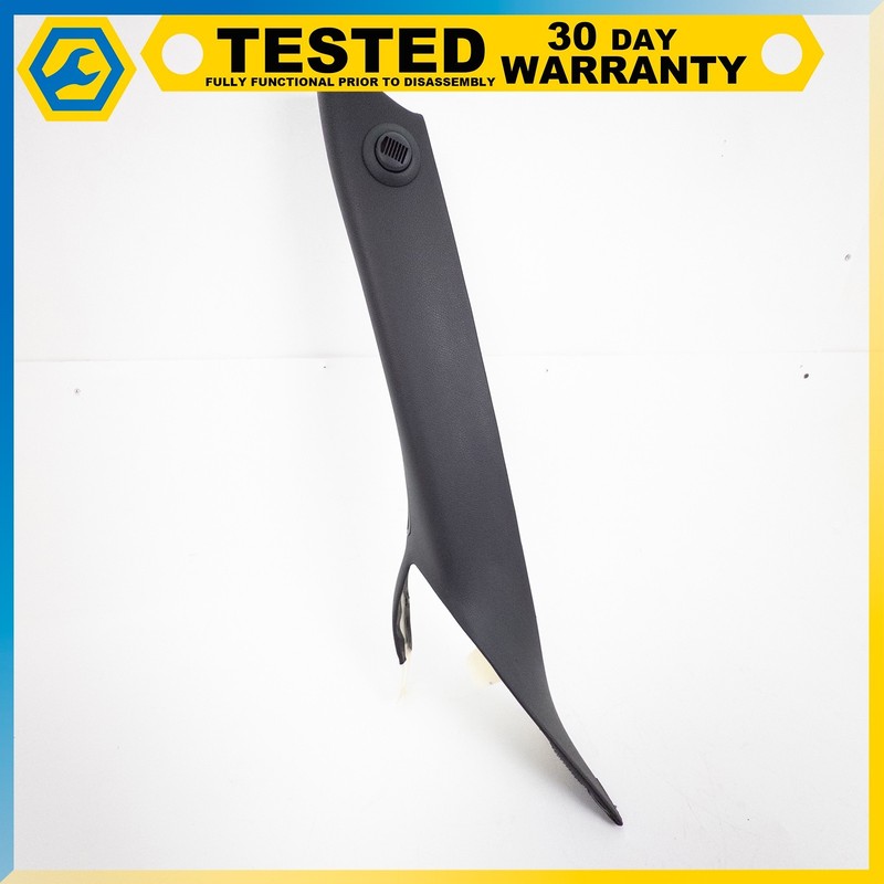 05-13 CHEVROLET CORVETTE C6 FRONT LEFT SIDE LOWER PILLAR TRIM BLACK OEM