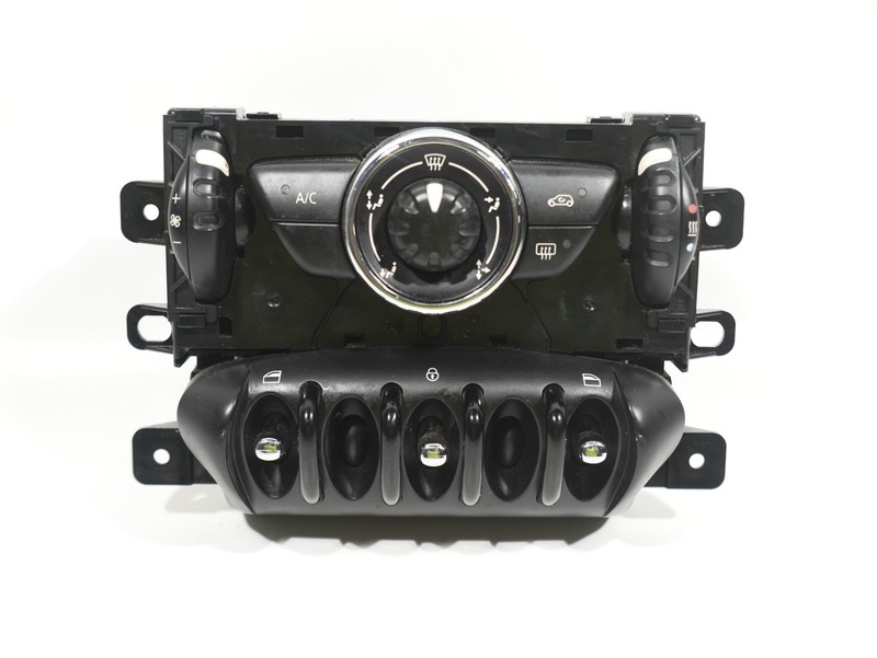 2011-2013 Mini Cooper R56 LCI Manual AC Climate Heater Control Switch Panel OEM
