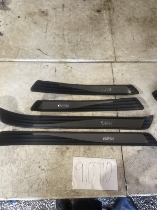 04-10 BMW E60 530i 525i 545i 535i 550i 528i Step Door Sill Trim Cover SET