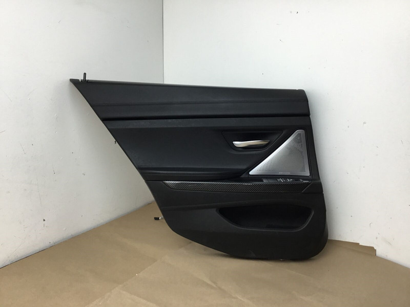 BMW M6 F06 2015 Rear Left Driver Door Panel Trim Cover Carbon Molding 12-19 :Y