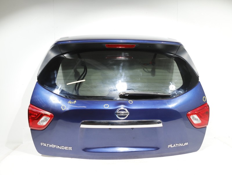 2017-2020 Nissan Pathfinder Rear Liftgate Hatch Tailgate Blue RBY w/ Glass OEM