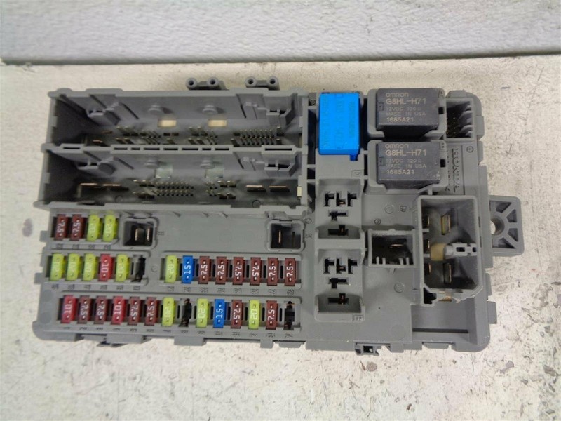 2016 ACURA MDX BASE DRIVER SIDE CABIN FUSE BOX BASE MODE 38200-TZ5-A02