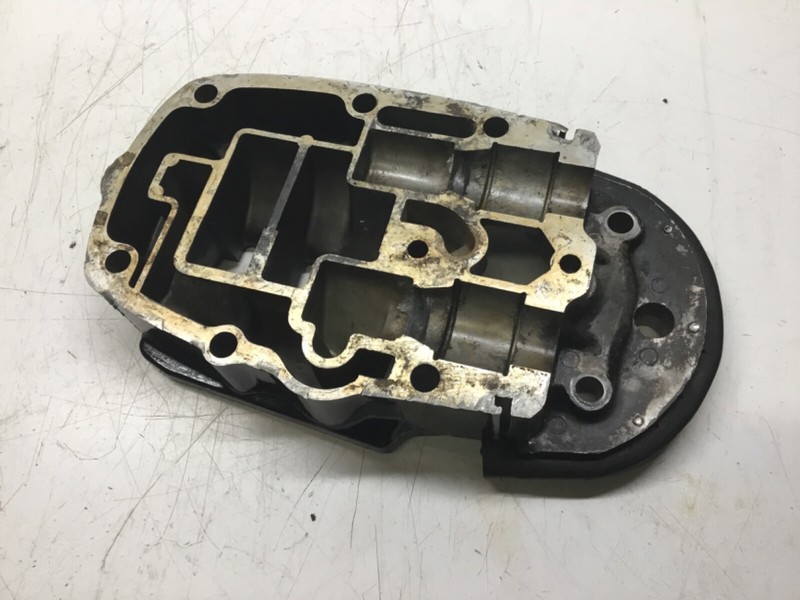 Q4 64165A 1, Plate Assembly, Exhaust Extension Mercury 850, 85 hp, 4 CYL
