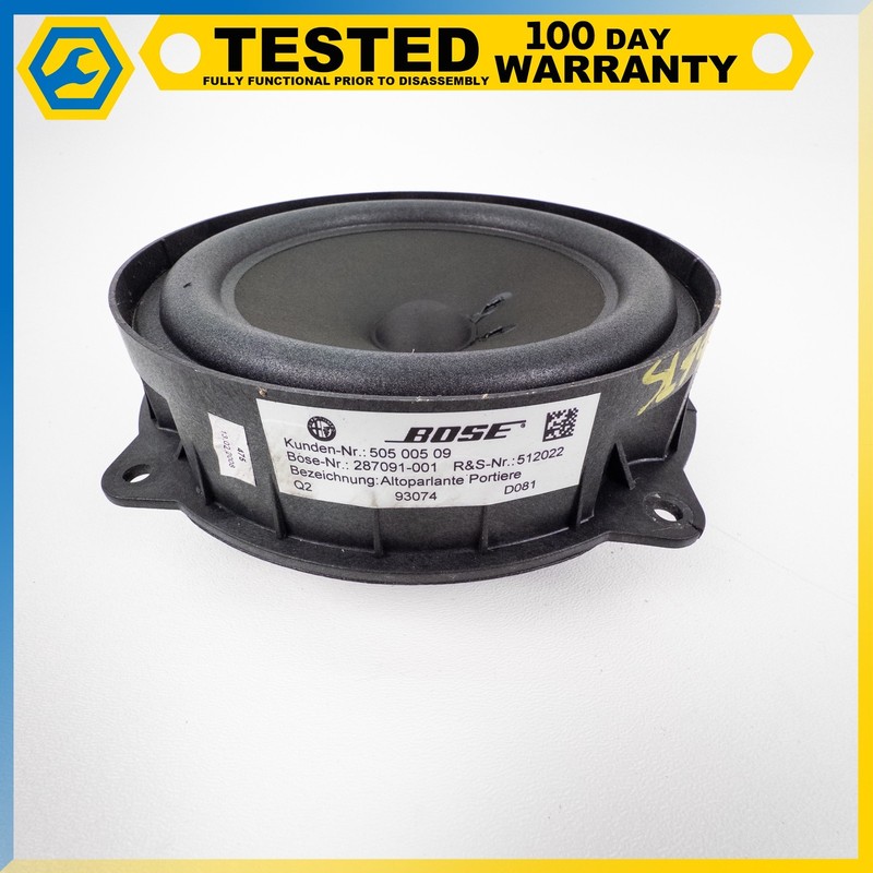 08-19 MASERATI GRANTURISMO FRONT RIGHT OR LEFT SIDE SOUND SPEAKER BOSE OEM
