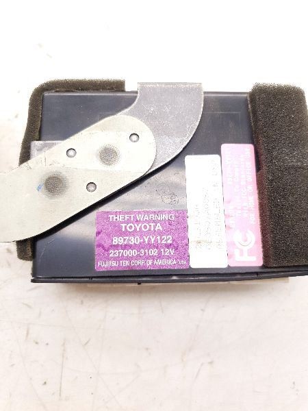 2006 Toyota Tundra Theft Warning Module 89730-YY122