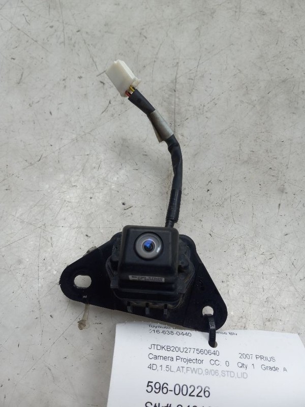 06 07 08 09 TOYOTA PRIUS REAR VIEW CAMERA 86790-47020