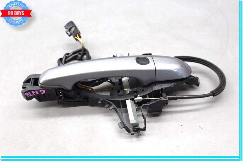 09-15 Jaguar XF XFR X250 Rear Left Side Exterior Door Handle W/ Bracket Oem