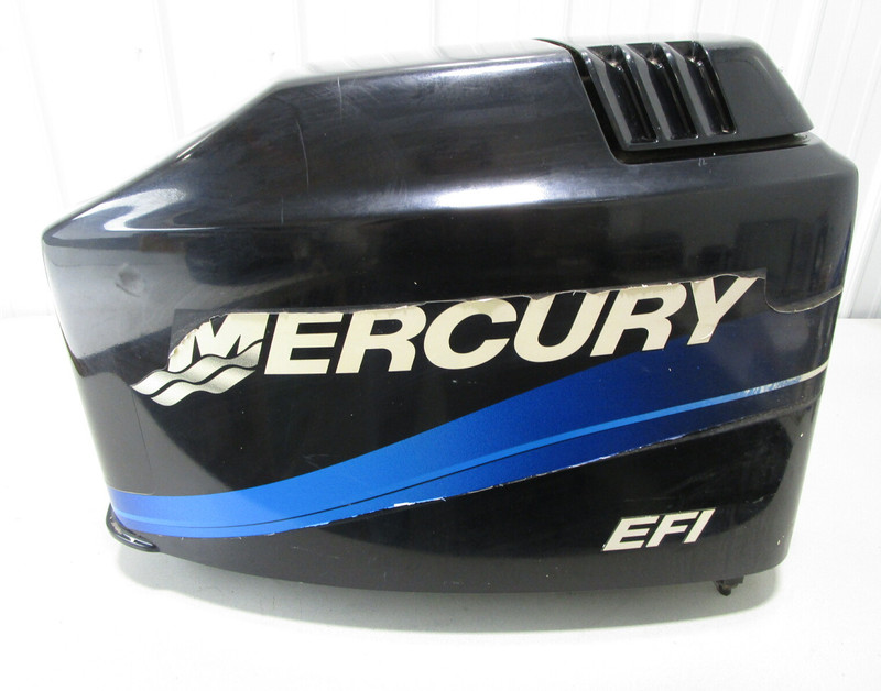 4021-827328T7 Mercury 150 HP EFI Outboard Top Cowl Engine Hood Motor Cover